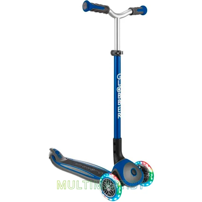 Самокат Globber Master Lights (синий)